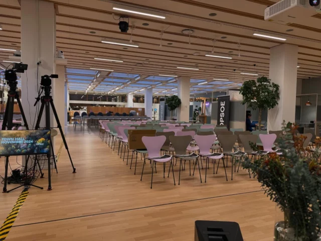 @topsoe_official 

Getting ready for showtime!

#townhall
#makelivebetter
#livestreaming 
#copenhagenstreaming
