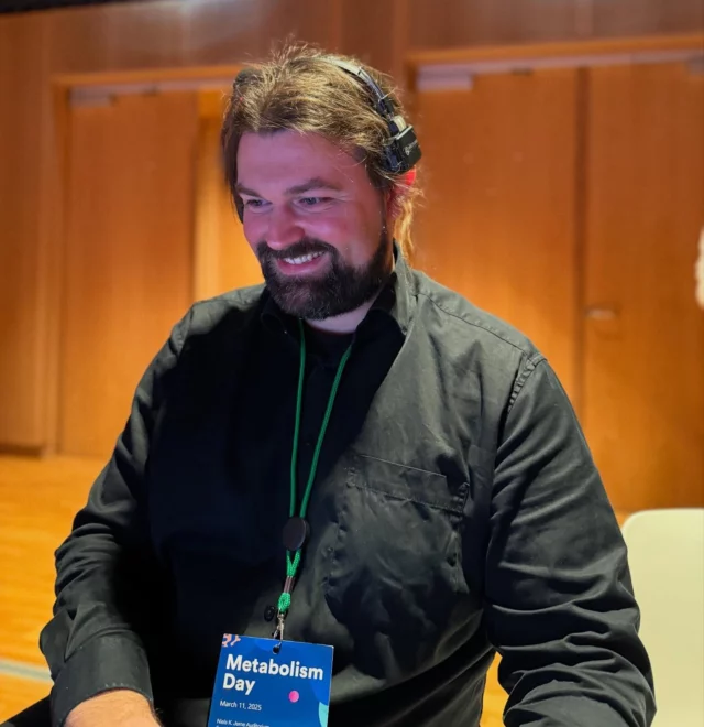 @university_of_copenhagen We are ready to go live at University of Copenhagen and Rasmus is in producer mode! 🛰️🎥🕺🏻